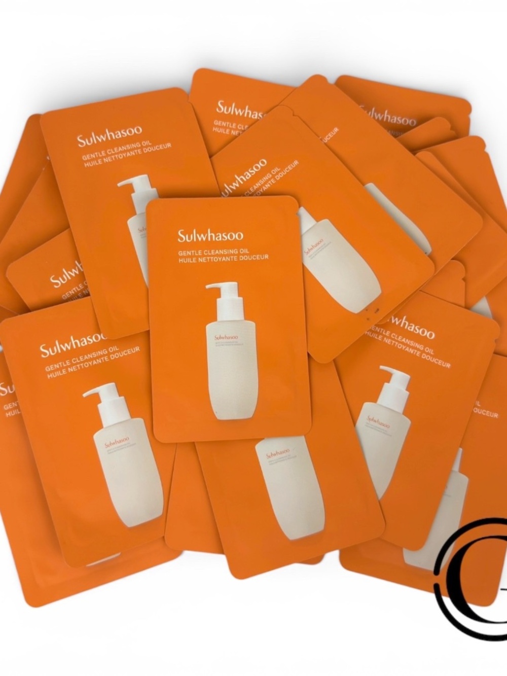 PACK OF 50 Sulwhasoo Gentle Cleansing Oil 4 ml / 0.13 fl oz EACH = 200ml